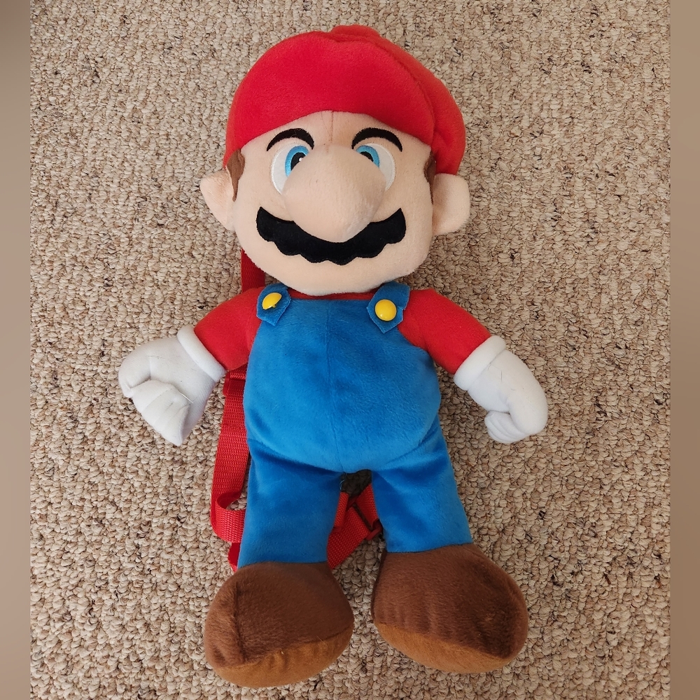 Mario Plush Backpack